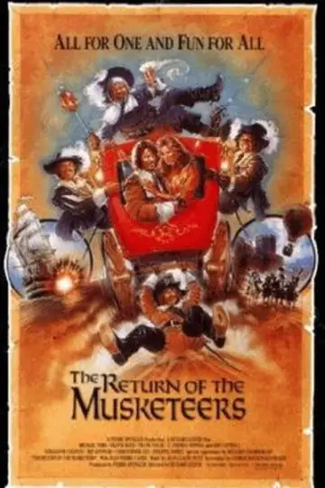 Poster to the movie "The Return of the Musketeers" #1037755