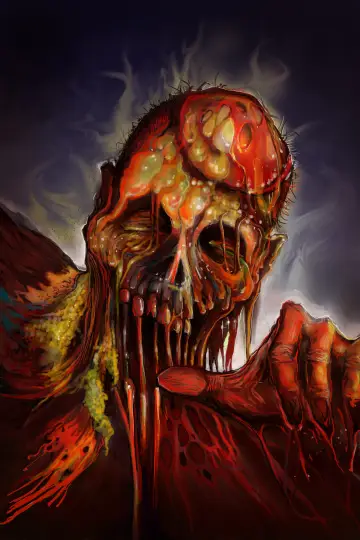Poster to the movie "The Incredible Melting Man" #437868