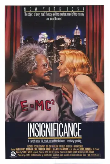 Poster to the movie "Insignificance" #1129989