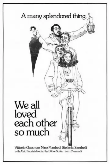 Poster to the movie "We All Loved Each Other So Much" #749856
