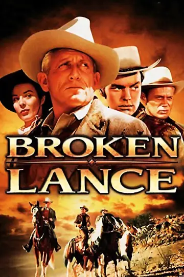 Poster to the movie "Broken Lance" #1105853