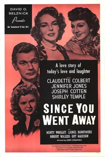 Poster to the movie "Since You Went Away" #1854175