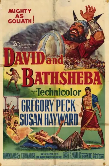 Poster to the movie "David and Bathsheba" #1061734