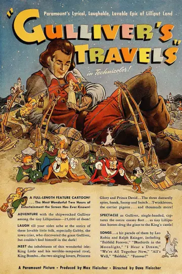 Poster to the movie "Gulliver
