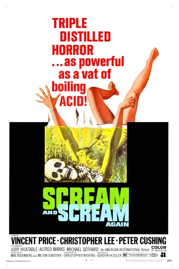 Poster to the movie "Scream and Scream Again" #1572137