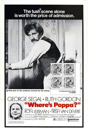 Poster to the movie "Where’s Poppa?" #1867170