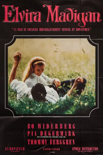 Poster to the movie "Elvira Madigan" #984053