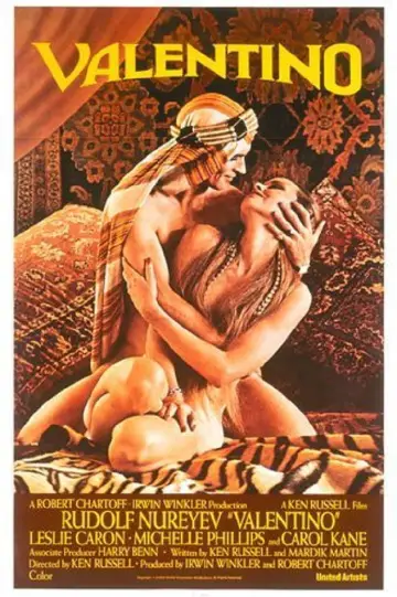 Poster to the movie "Valentino" #742106