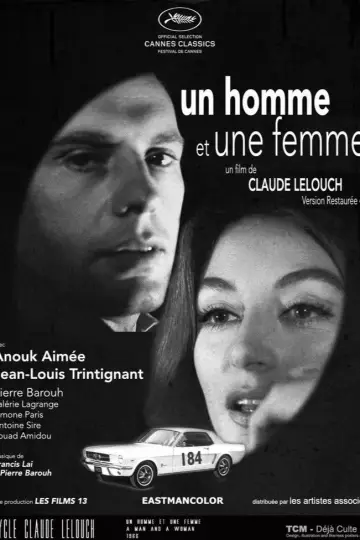 Poster to the movie "A Man and a Woman" #1050699