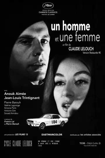 Poster to the movie "A Man and a Woman" #883397