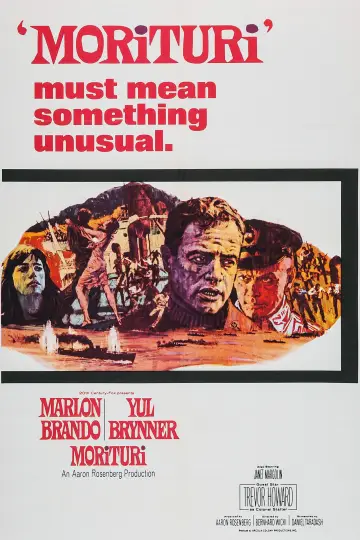 Poster to the movie "Morituri" #1120771
