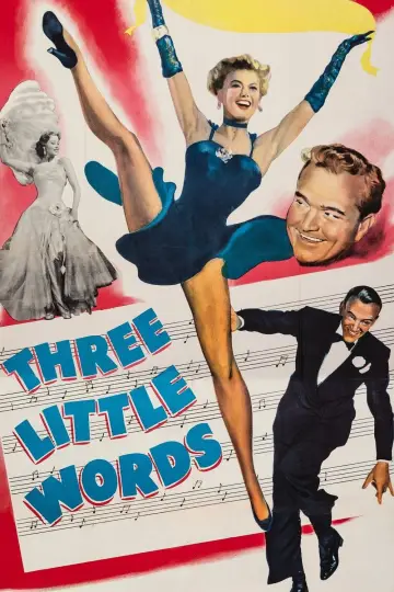 Poster to the movie "Three Little Words" #1866740