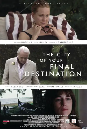 Poster to the movie "The City of Your Final Destination" #1852458