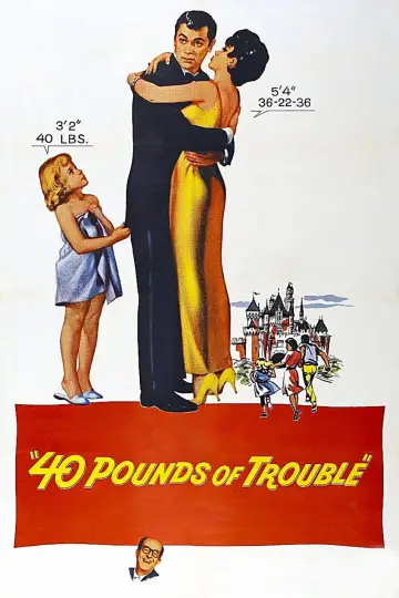 Poster to the movie "40 Pounds of Trouble" #1184438