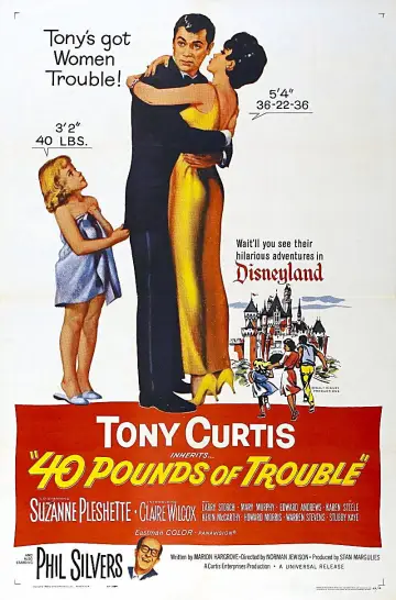 Poster to the movie "40 Pounds of Trouble" #1184441