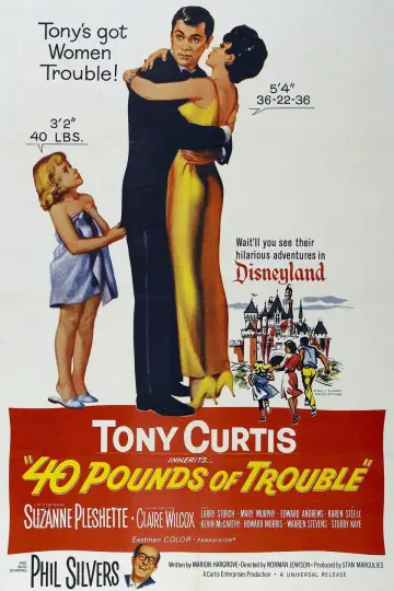 Poster to the movie "40 Pounds of Trouble" #1583424