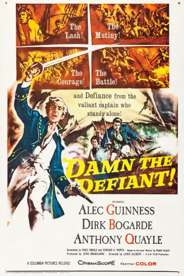 Poster to the movie "H.M.S. Defiant" #1847639
