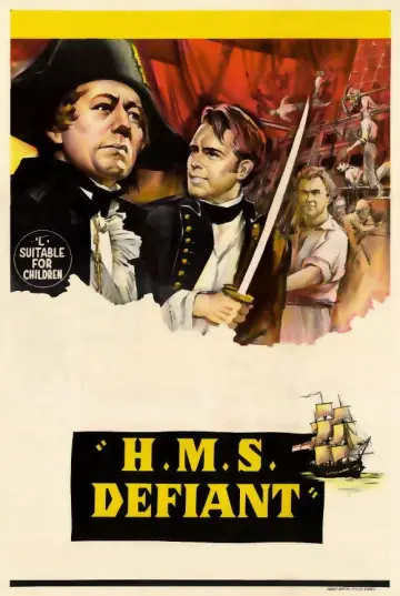 Poster to the movie "H.M.S. Defiant" #1847640