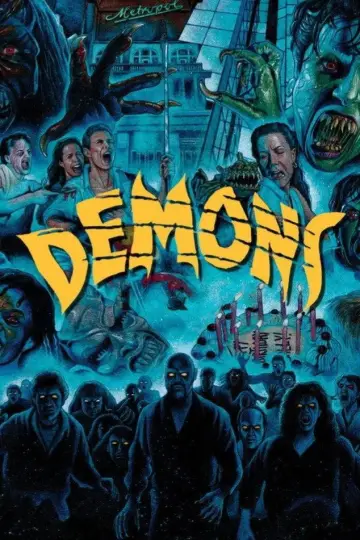 Poster to the movie "Demons 2" #1201849