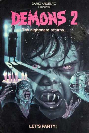 Poster to the movie "Demons 2" #924005