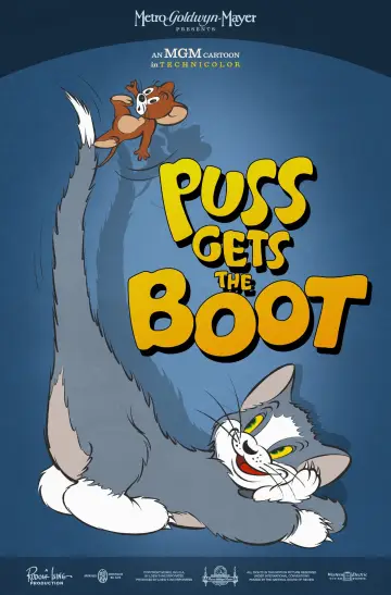 Poster to the movie "Puss Gets the Boot" #1044081