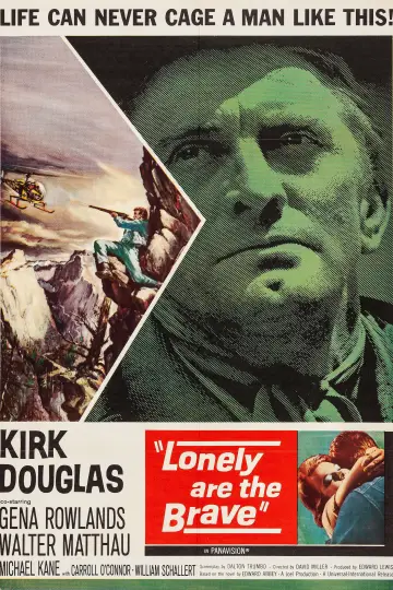 Poster to the movie "Lonely are the Brave" #1098318