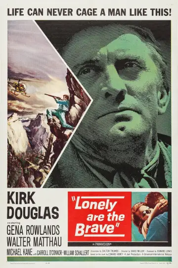 Poster to the movie "Lonely are the Brave" #1098319