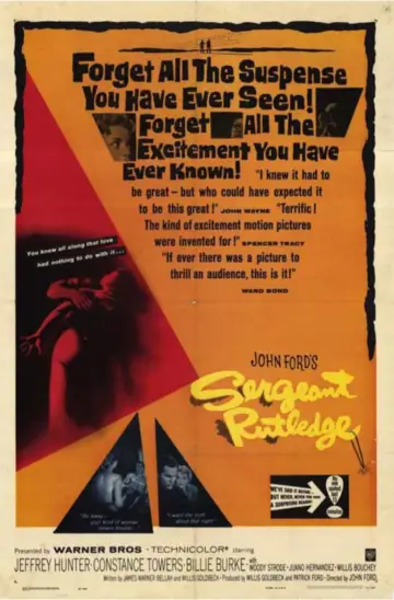 Poster to the movie "Sergeant Rutledge" #1014779
