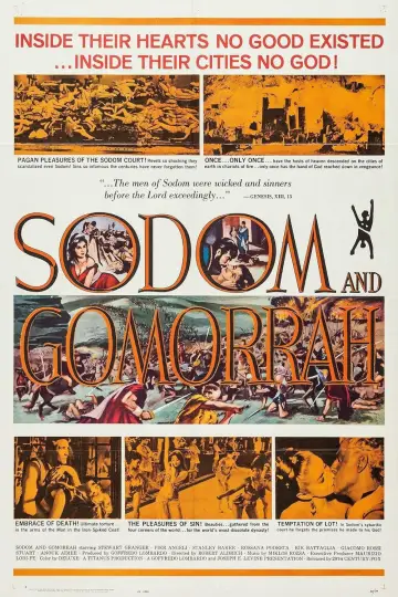 Poster to the movie "Sodom and Gomorrah" #1079994