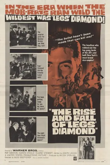 Poster to the movie "The Rise and Fall of Legs Diamond" #1858868