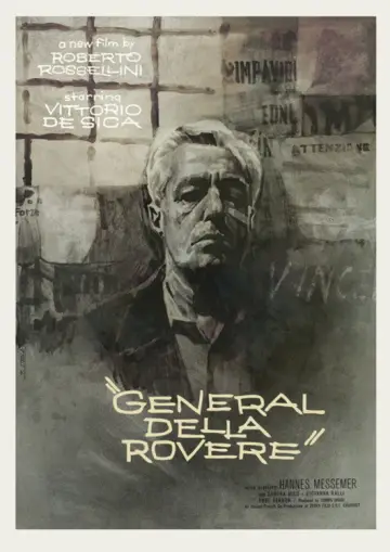 Poster to the movie "General Della Rovere" #1092988