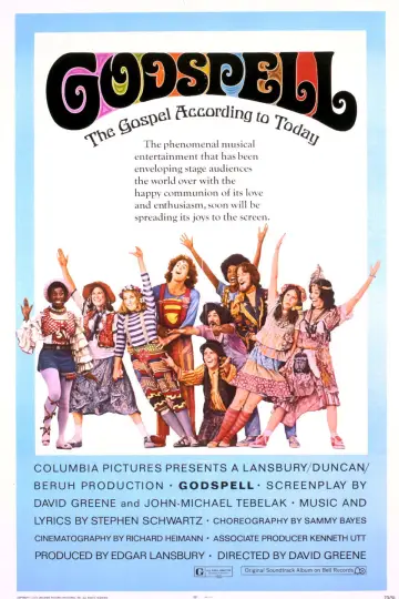Poster to the movie "Godspell" #1848088