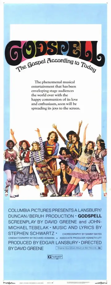 Poster to the movie "Godspell" #1848092