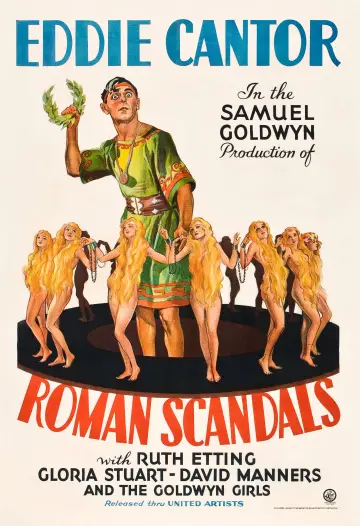 Poster to the movie "Roman Scandals" #1779740