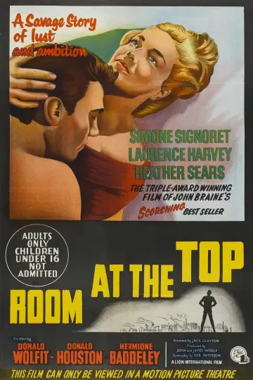 Poster to the movie "Room at the Top" #1866994
