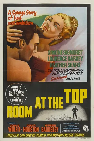 Poster to the movie "Room at the Top" #1867003