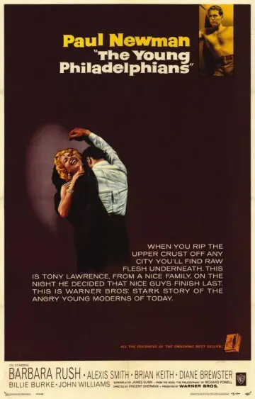 Poster to the movie "The Young Philadelphians" #1848128