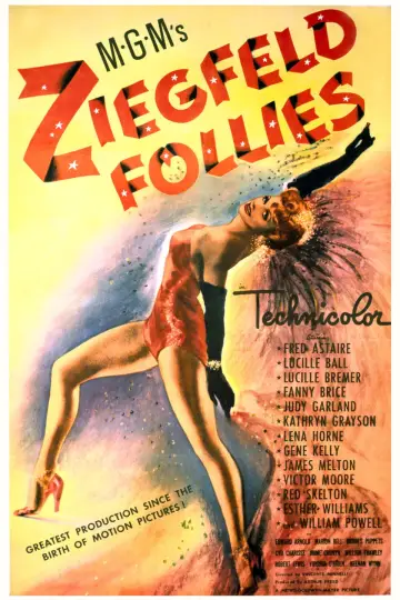 Poster to the movie "Ziegfeld Follies" #1128071