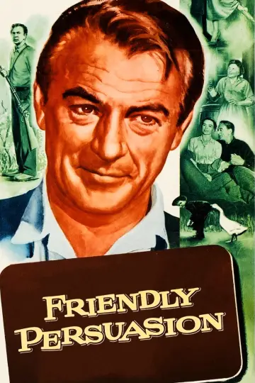 Poster to the movie "Friendly Persuasion" #1092314