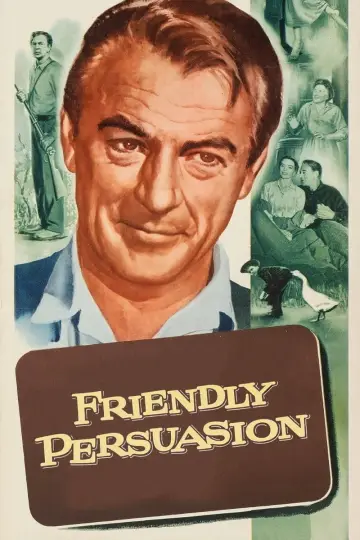 Poster to the movie "Friendly Persuasion" #1092320