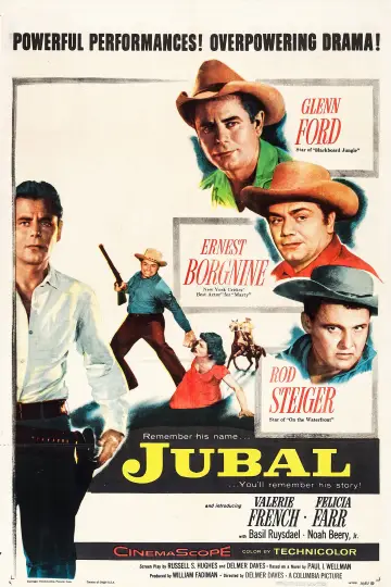 Poster to the movie "Jubal" #1087968