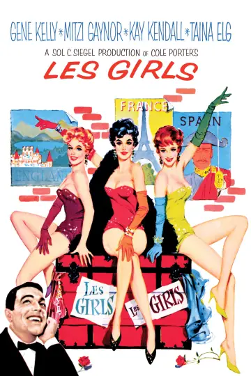 Poster to the movie "Les Girls" #1126416