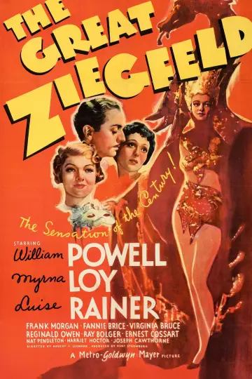 Poster to the movie "The Great Ziegfeld" #1118201