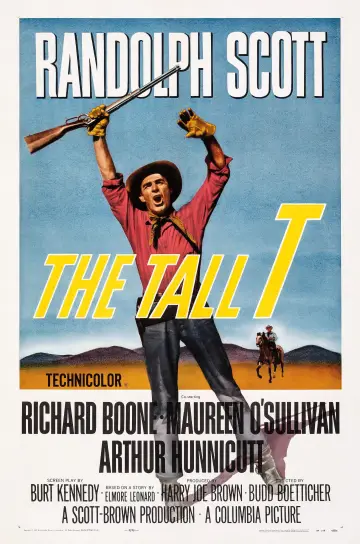 Poster to the movie "The Tall T" #1067771