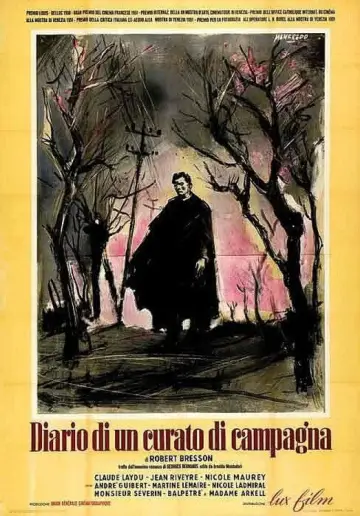 Poster to the movie "Diary of a Country Priest" #1852526