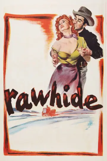 Poster to the movie "Rawhide" #1116274