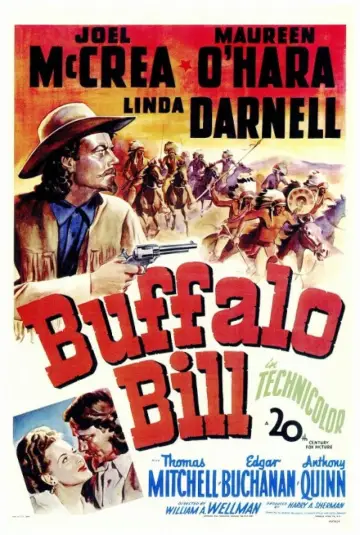 Poster to the movie "Buffalo Bill" #1132282