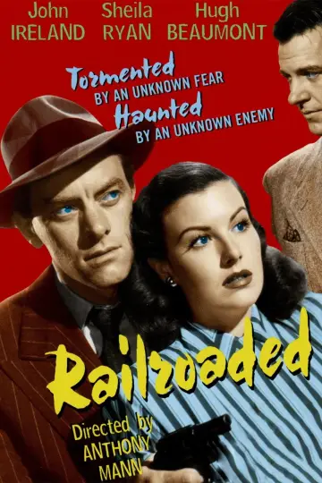 Poster to the movie "Railroaded!" #732501