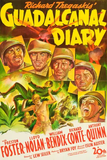 Poster to the movie "Guadalcanal Diary" #1905186