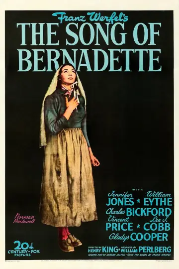 Poster to the movie "The Song of Bernadette" #1800031